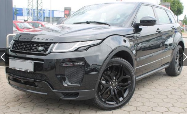 Left hand drive LANDROVER RANGE ROVER EVOQUE Si4 HSE Facelift Panorama
